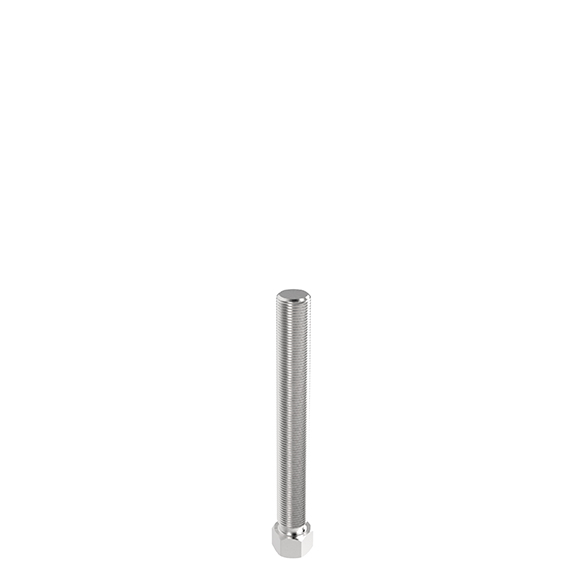 Tige filetée UNC acier inox pour pieds pivots 098AU3/4-6E – image du produit