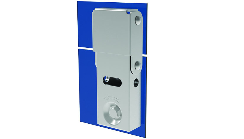 Padlock Over-Center Draw Latch – application example