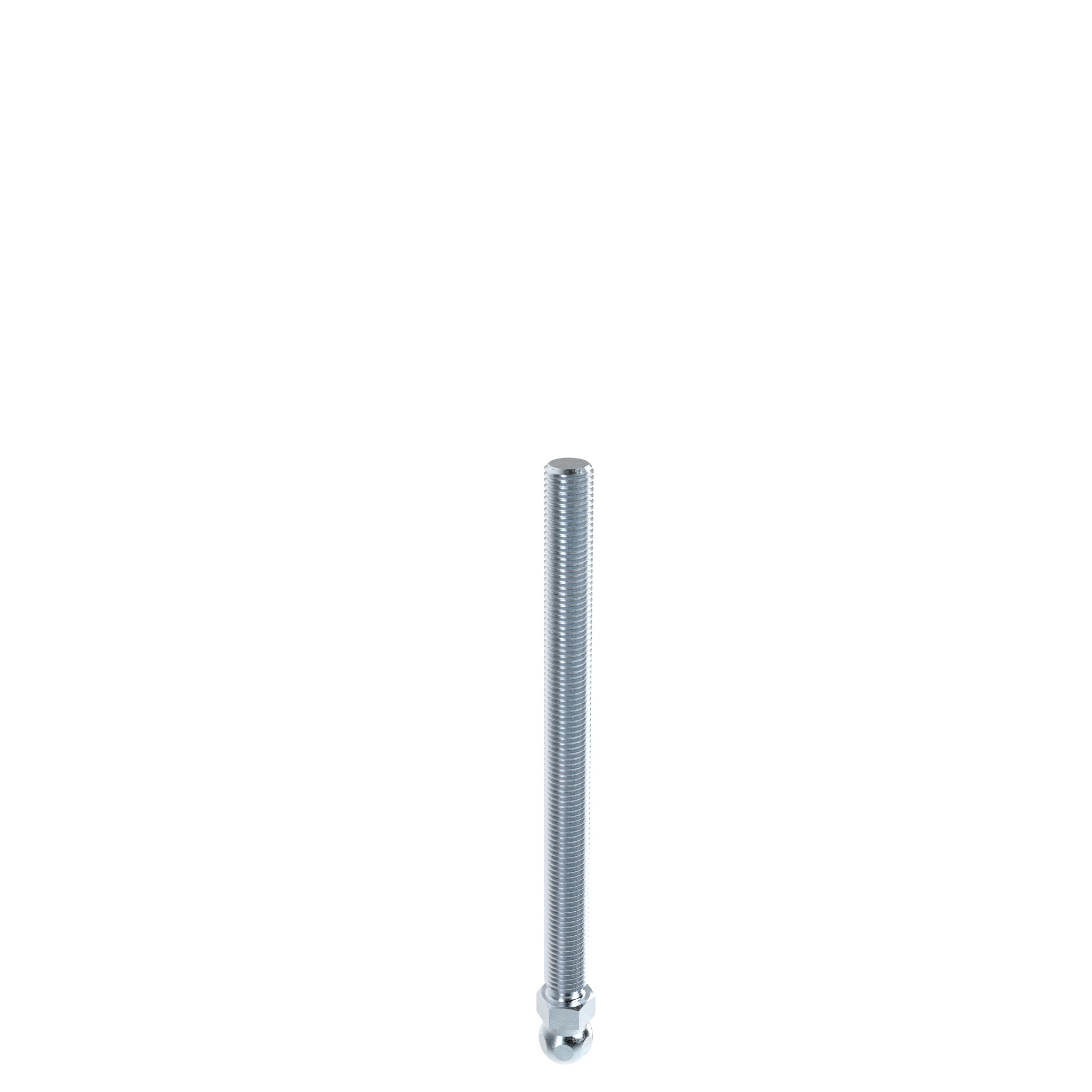 Tige filetée acier métrique pour pieds rotulé, rotule 15 098DM12150M – image du produit