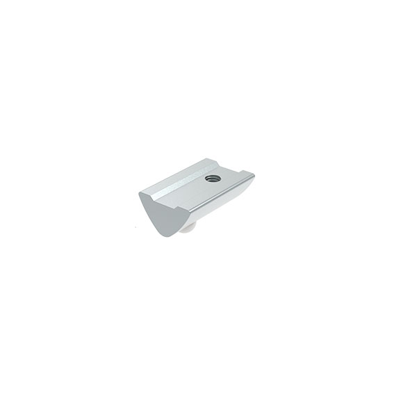 Roll-in T-slot Nut 10.5 x 5.6 mm with Spring Loaded Ball Roll-in T-slot Nut 10.5 x 5.6 mm with Spring Loaded Ball
