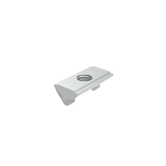 Roll-in T-slot Nut 10.8 x 4.1 mm with Spring Leaf