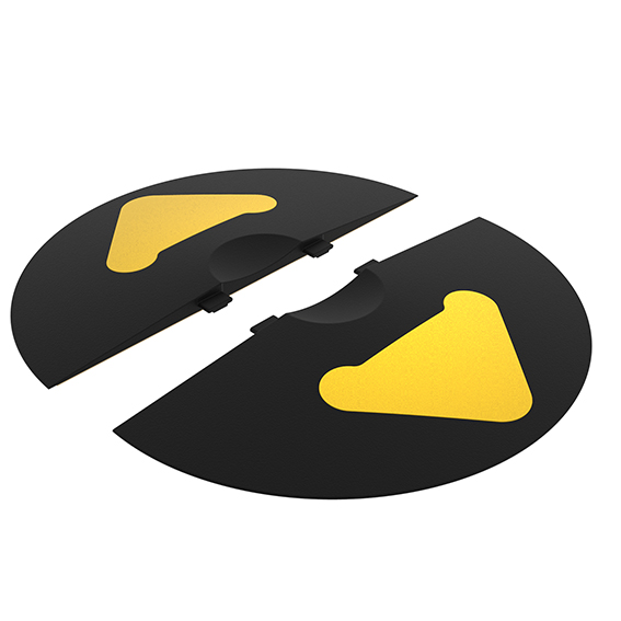 End Cap for Parking Rail Flat - Flat (Set)