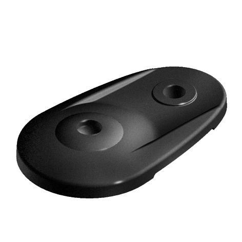 Base extendida 80 PA para patas giratorias, rótula 15