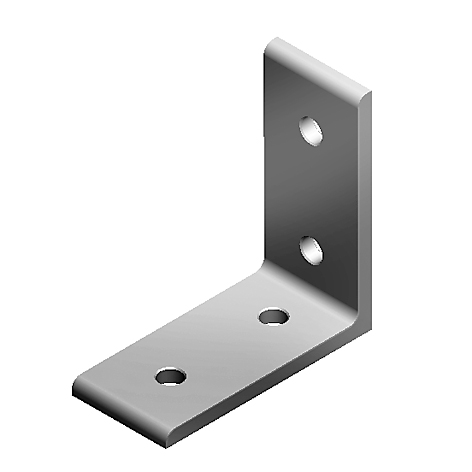 Connection Angle AL 4 Hole, 1 Slot Version