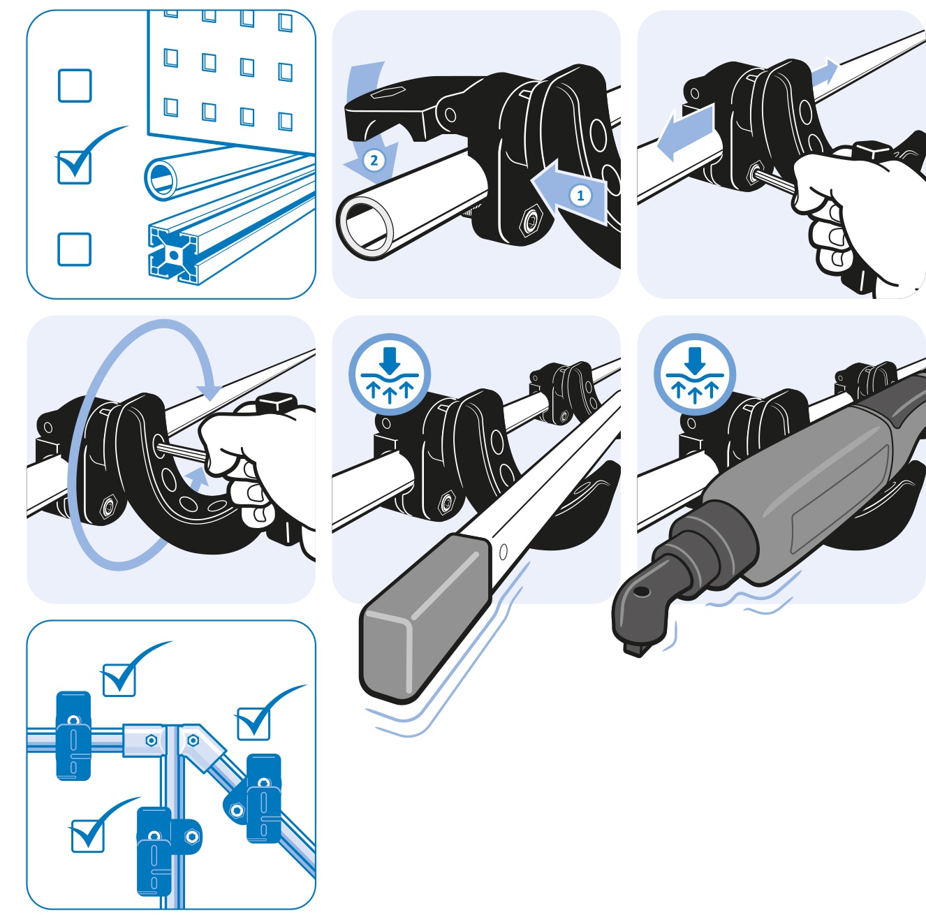 Tool Tray PARABOL FX for Tubes D28 / D30 (Set)
