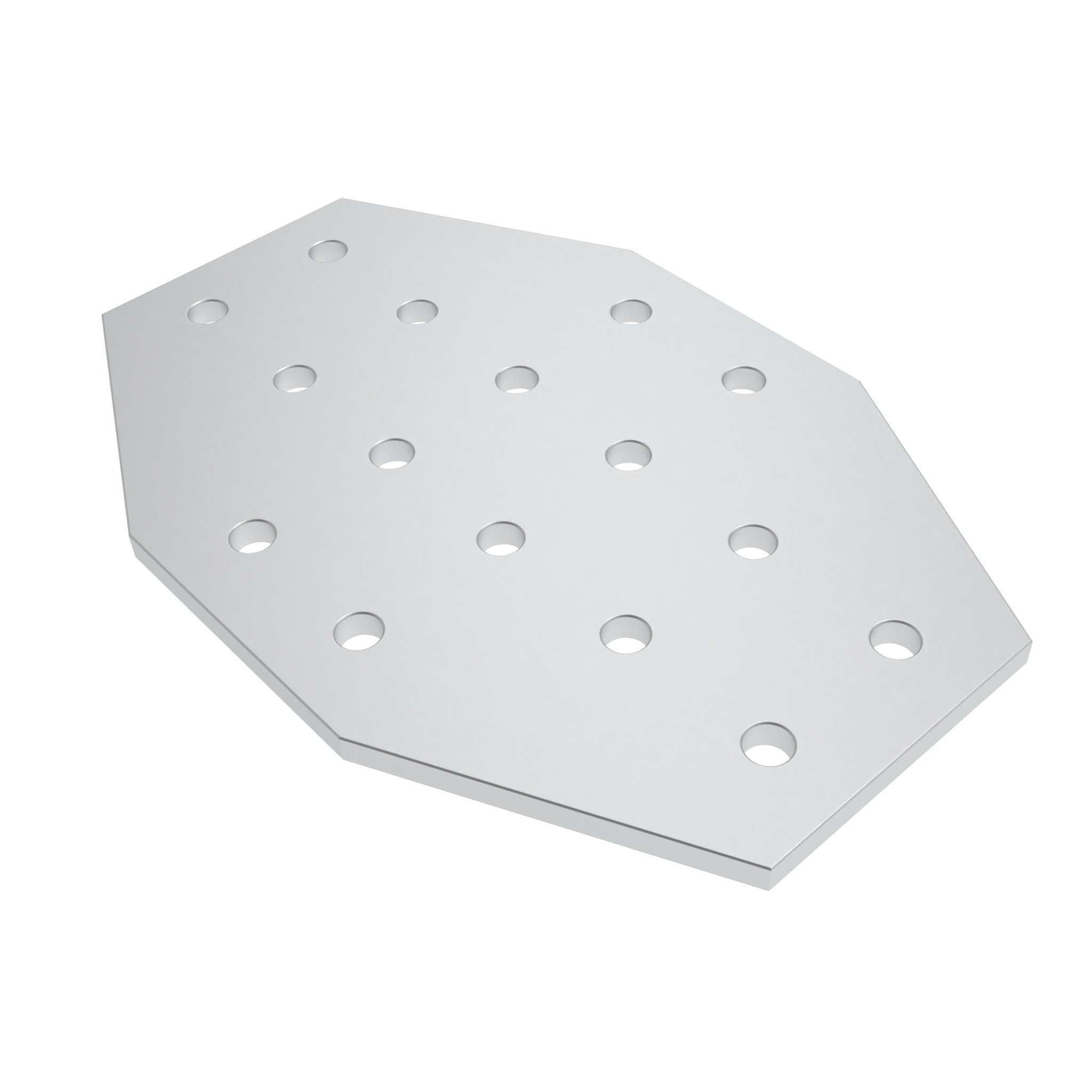 ECO Connection Plate AL X 16 Hole, 2 Slots Version
