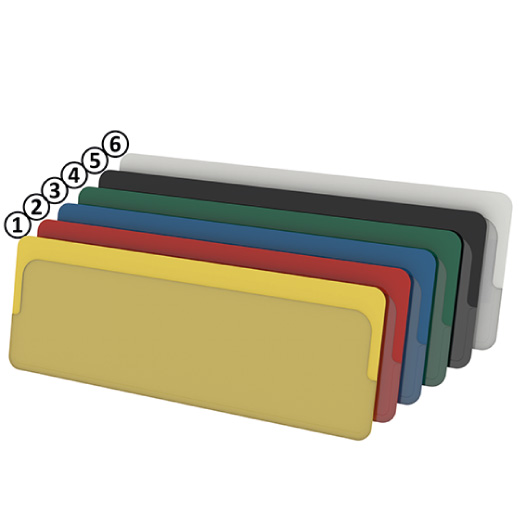 Top Open Magnetic Label Envelope 37 - 1.5"