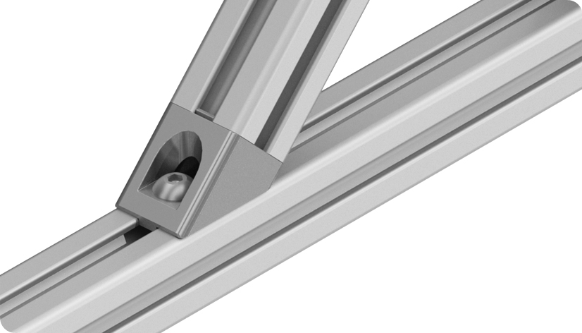 Angle Connector 20, 45°