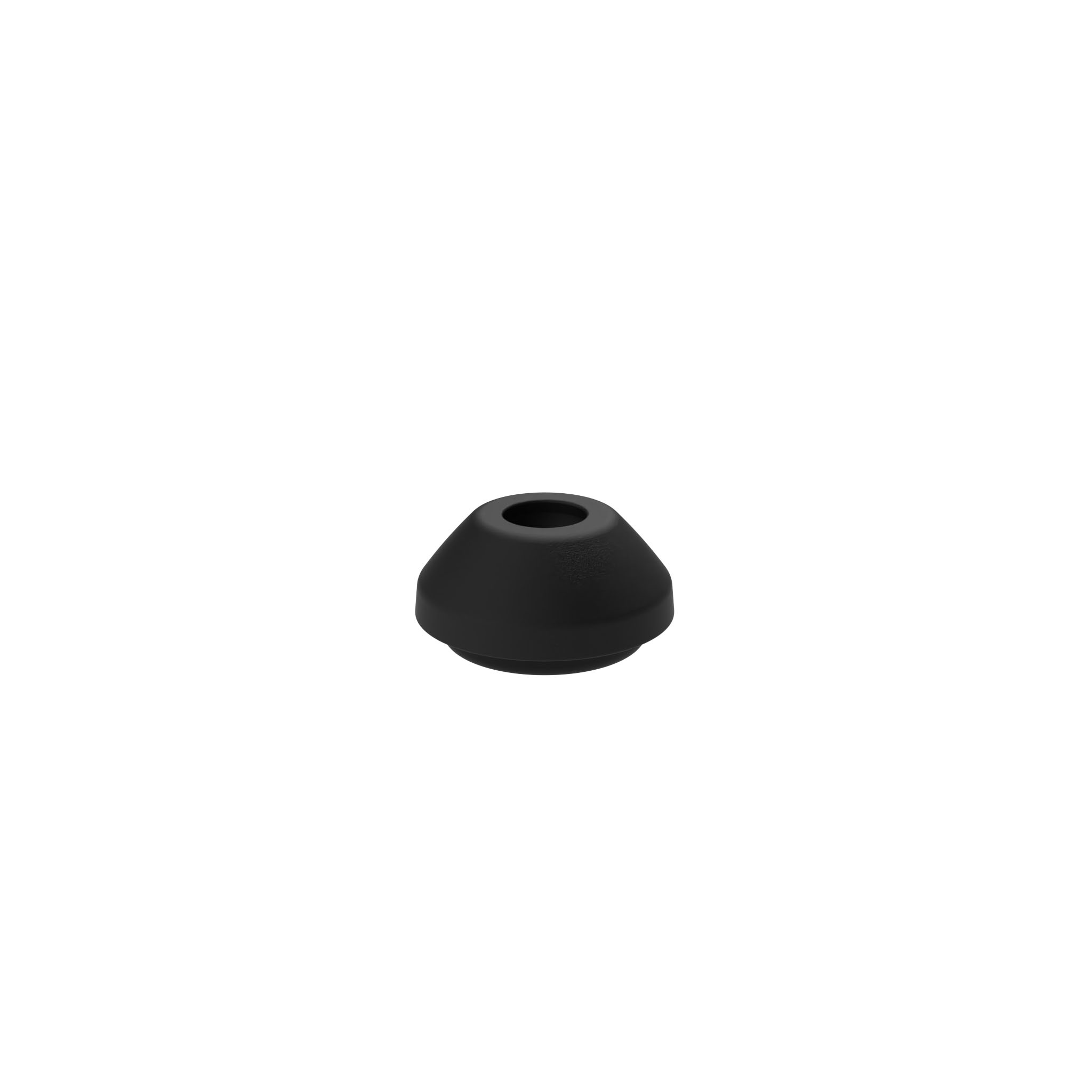 Base PA pour pieds à rotule, rotule 15, noir 098D045KG – image du produit