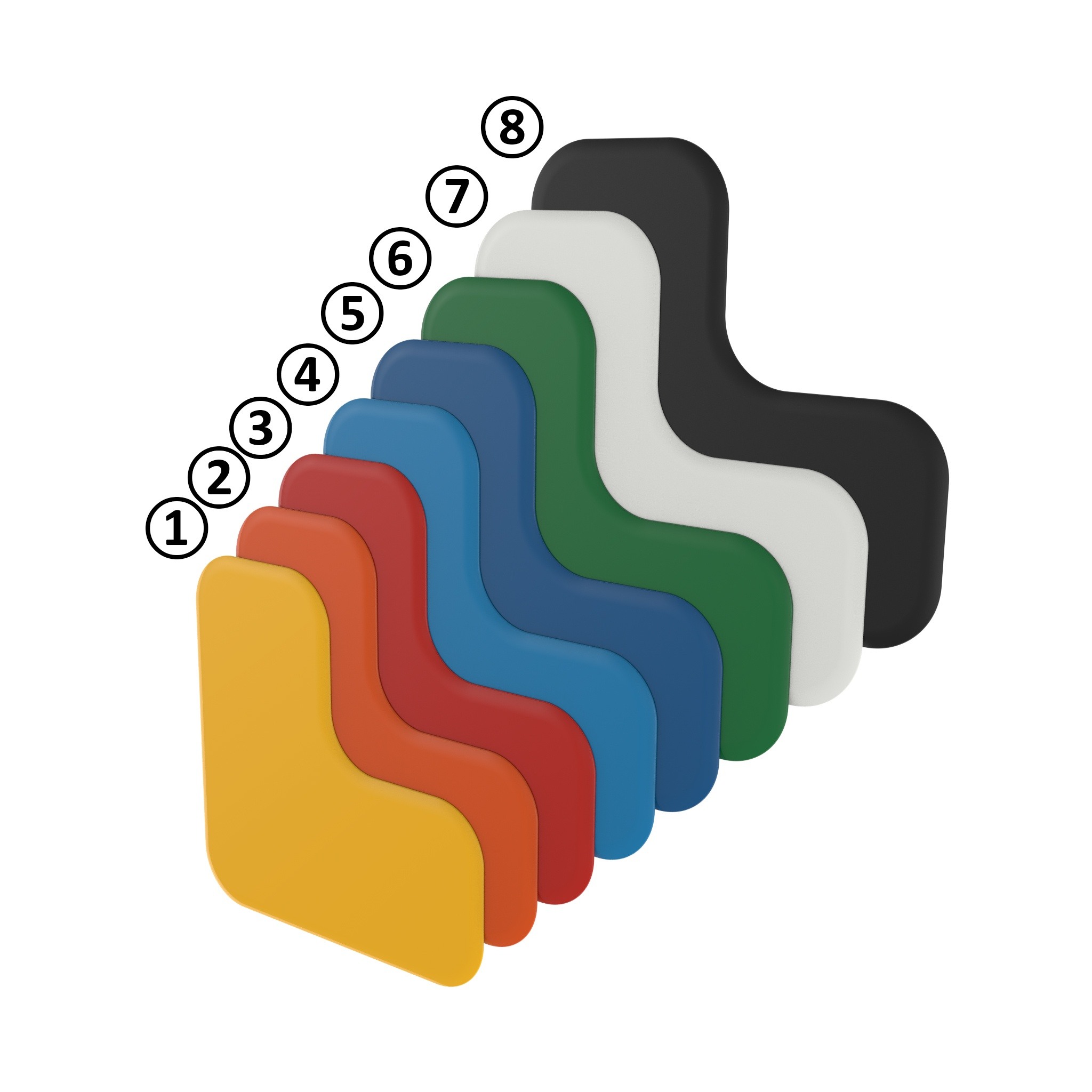 Marquage au sol symbole L EXTRA résistantes 50