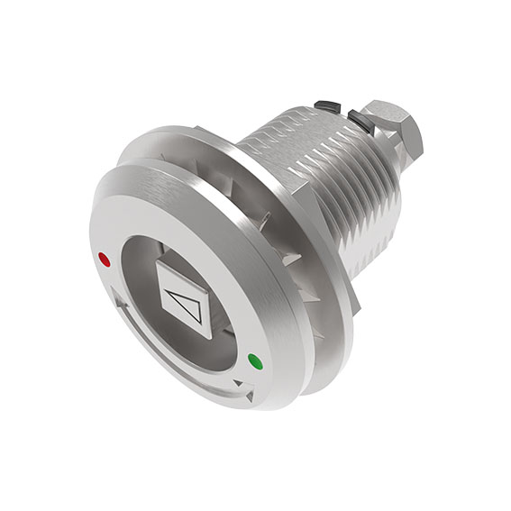 Cierre de Compresión Modelo  Grande, 22.5 / 31, SS, Punta de Flecha con Indicador