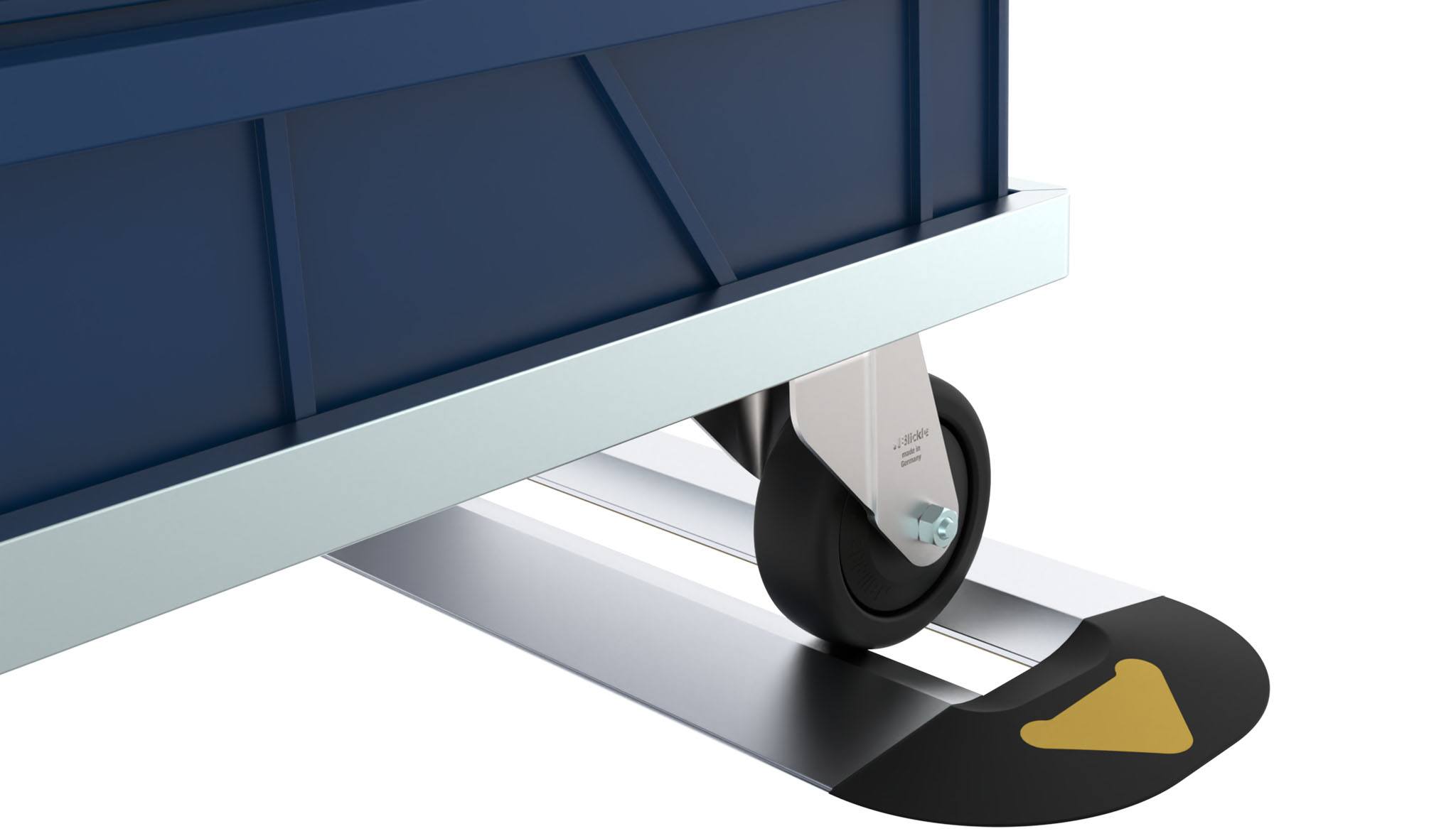 End Cap XL for Parking Rail Flat - High (Set)