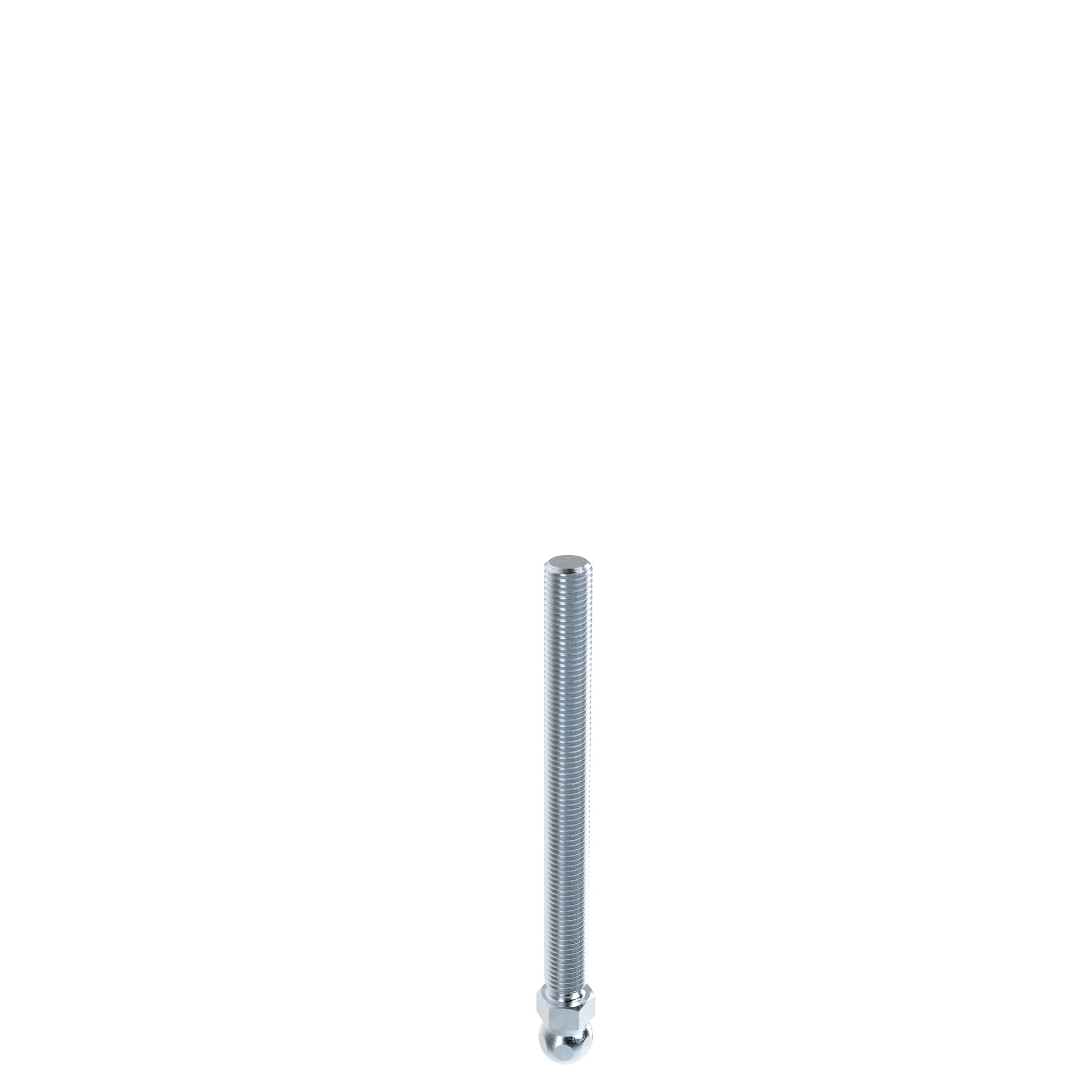 Tige filetée acier métrique pour pieds rotulé, rotule 15 098DM12125M – image du produit