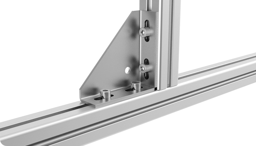 Steel Connection Angle 30 x 100 – 1 Hole