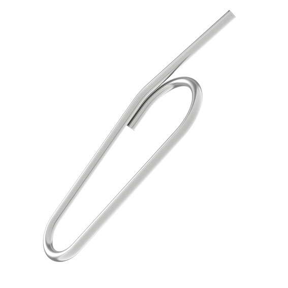 U-loop Steel Clamp for Visual Pocket 02011E02 – product image