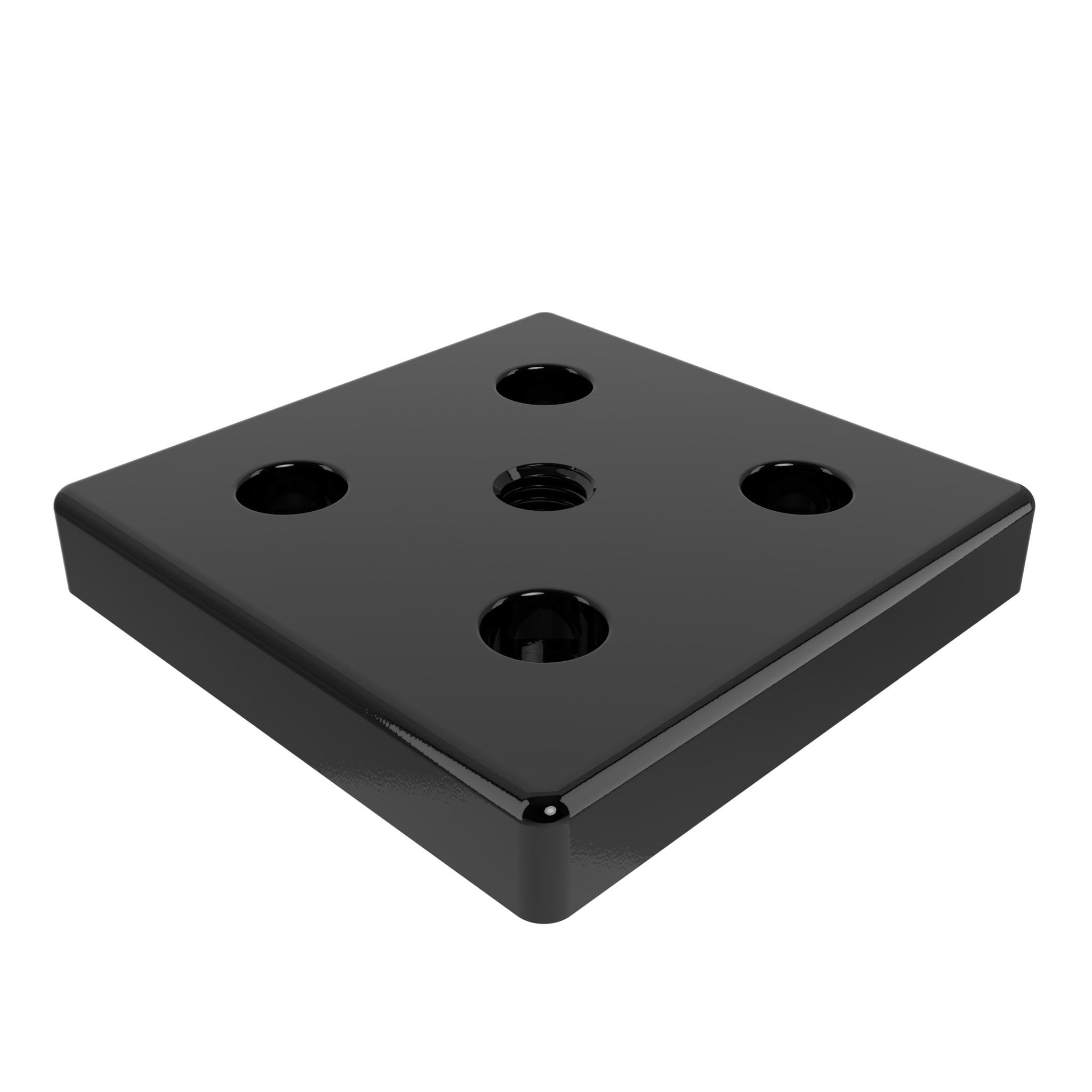 Placa de transporte y base ZN 100 x 100, recubierta en polvo 093T1001001408S – imagen del producto