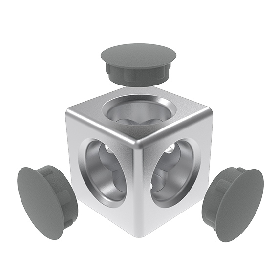 Cube Connector 20, 3D – imagen del producto