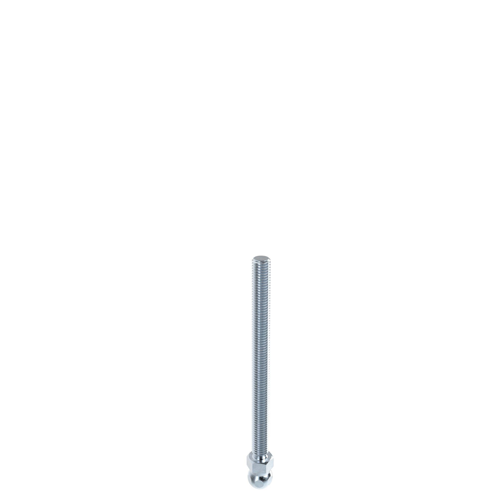 Tige filetée acier métrique pour pieds rotulé, rotule 15 098DM10125M – image du produit