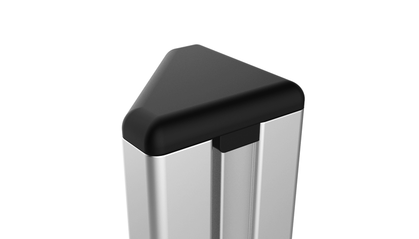 28 mm - 1.1" Rastermaß, Abdeckkappen