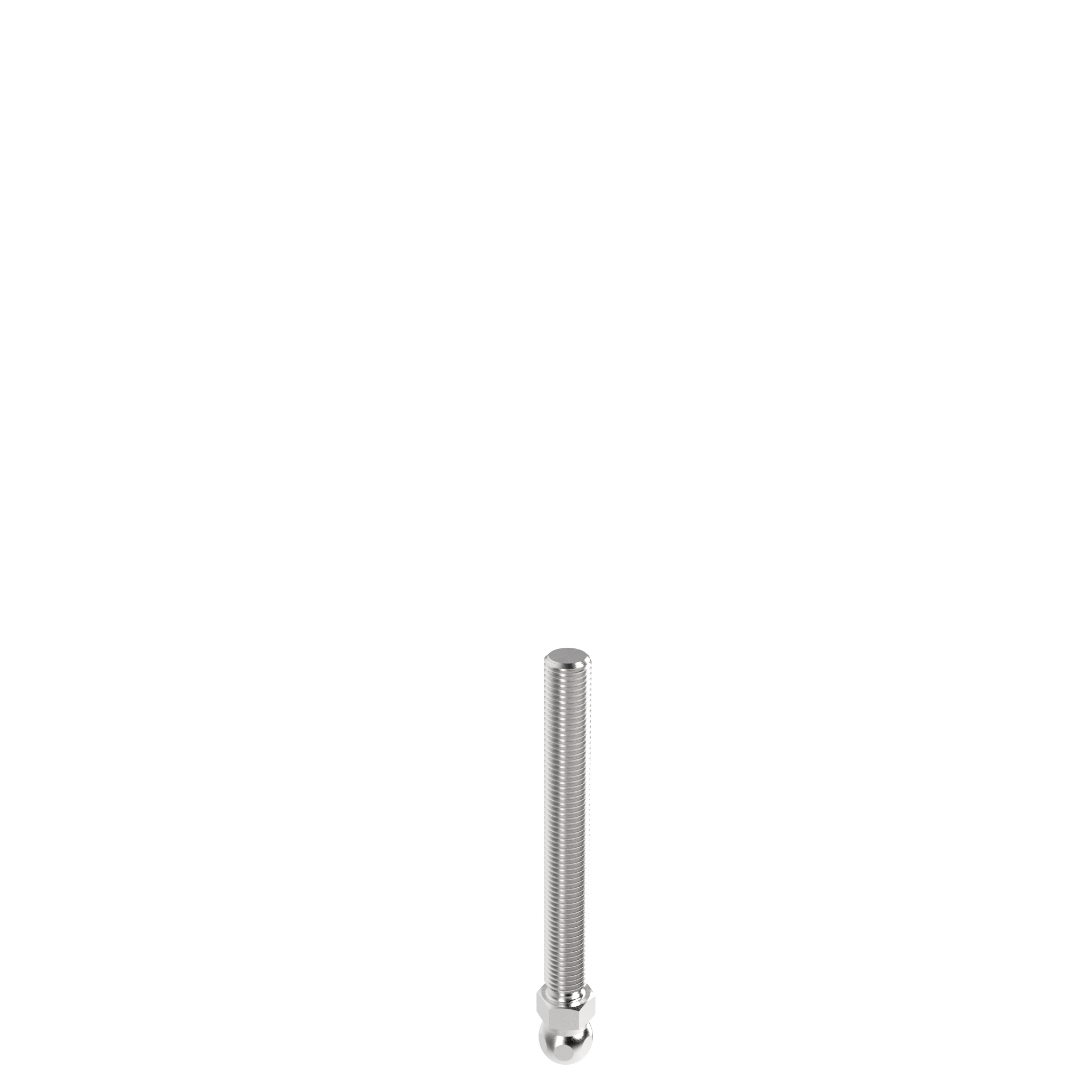Threaded Rod SS Metric for Swivel Feet, Ball Joint 15 098DM12100E – product image