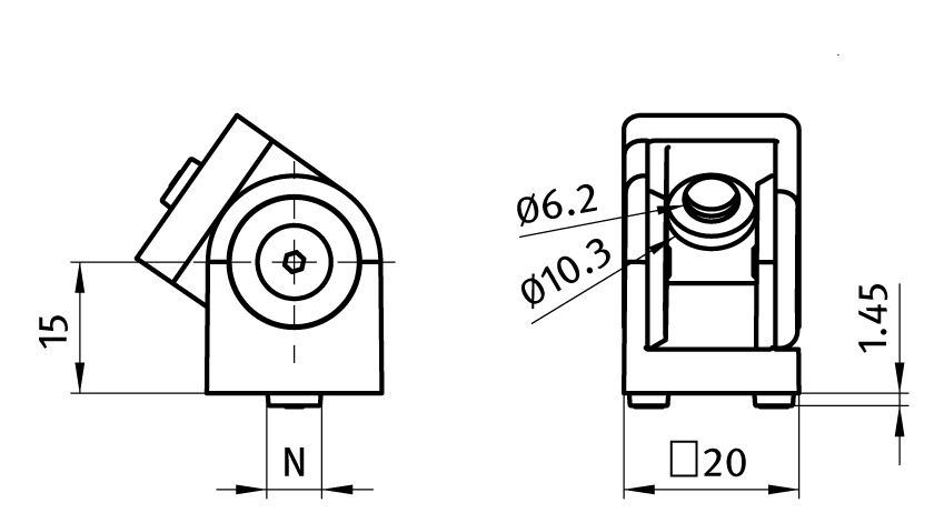 Pivot Joint 20