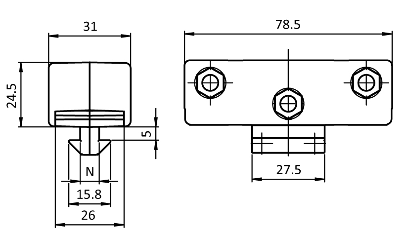 Lift Door Guide (Set)