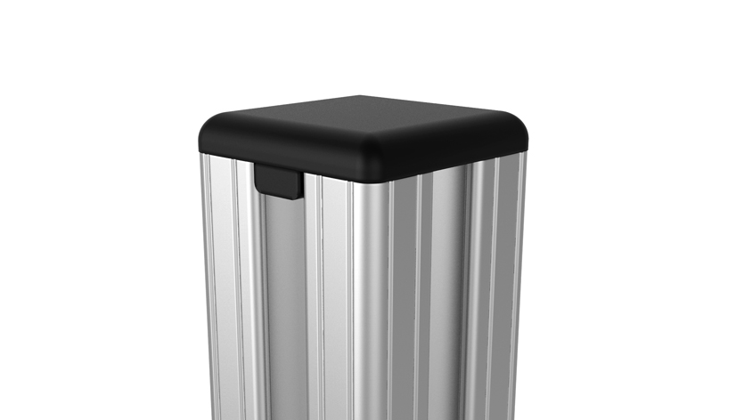 Cover Cap for 25.4 mm - 1" Modular Dimension – application example