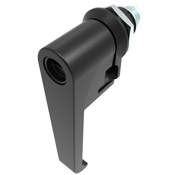 Keyed L-handle Quarter Turn Lock 22.5 / 18, Padlock Compatible