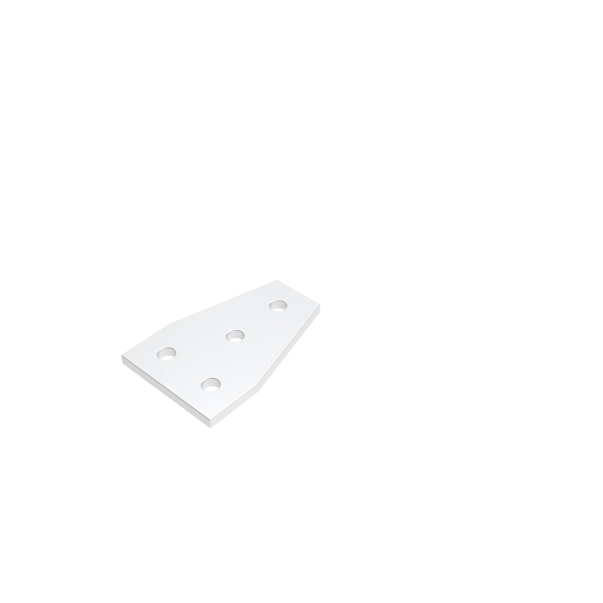 ECO Connection Plate AL T 4 Hole, 1 Slot Version 093EVT5176 – product image