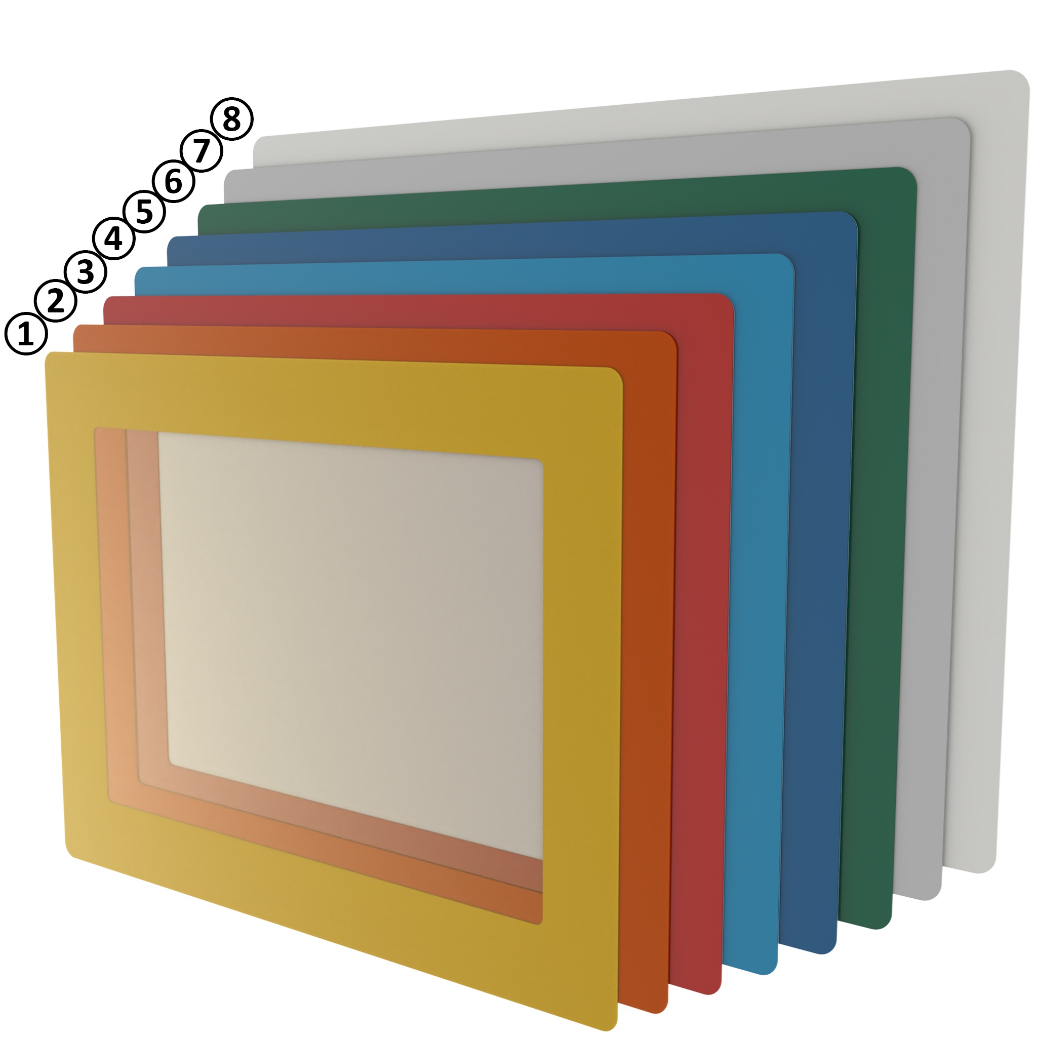 Floor Window DIN A4 - 8.3" x 11.7" – product image