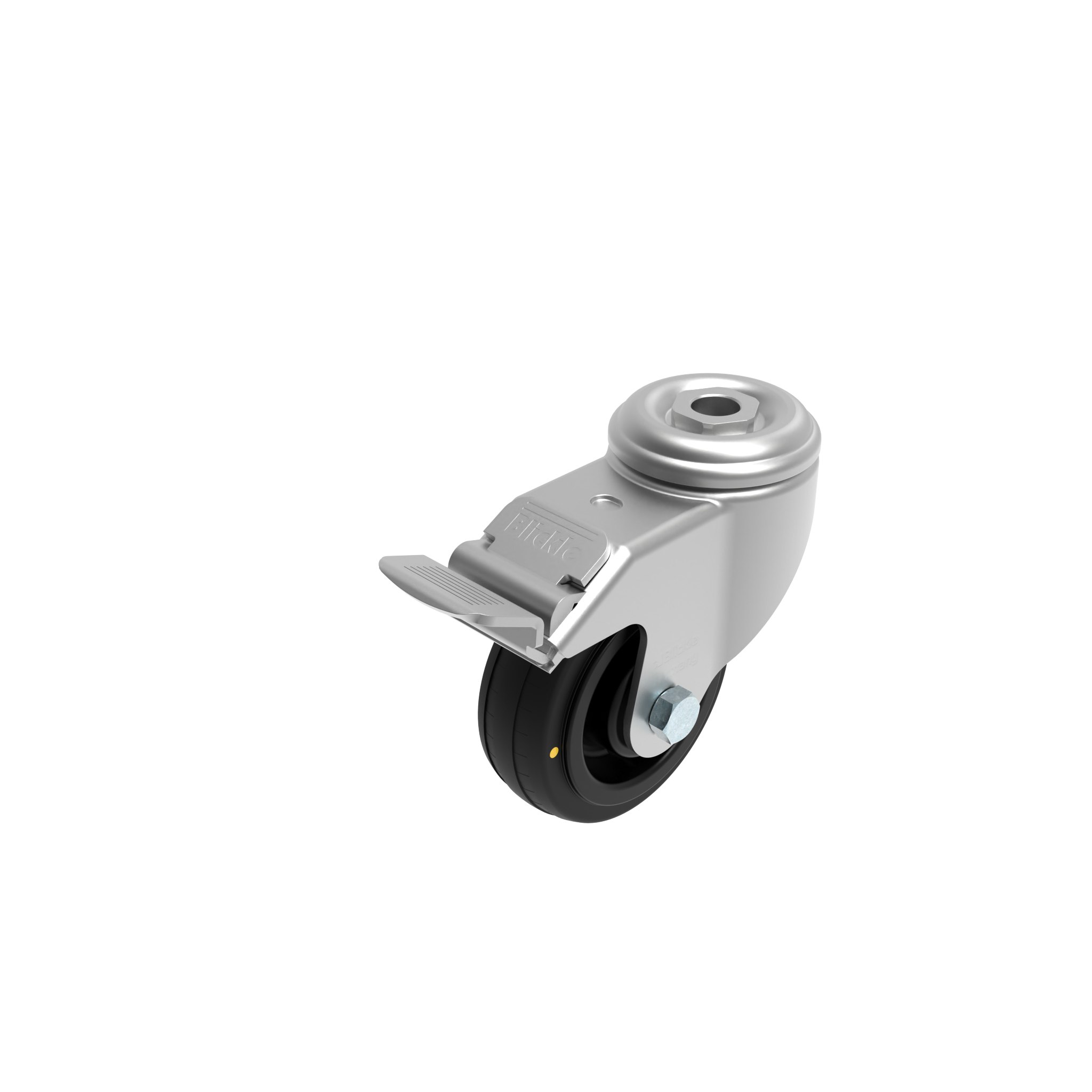 Roulette pivotante Ø 80 / 100 / 125 verrouillable 098S080GDNESD – image du produit