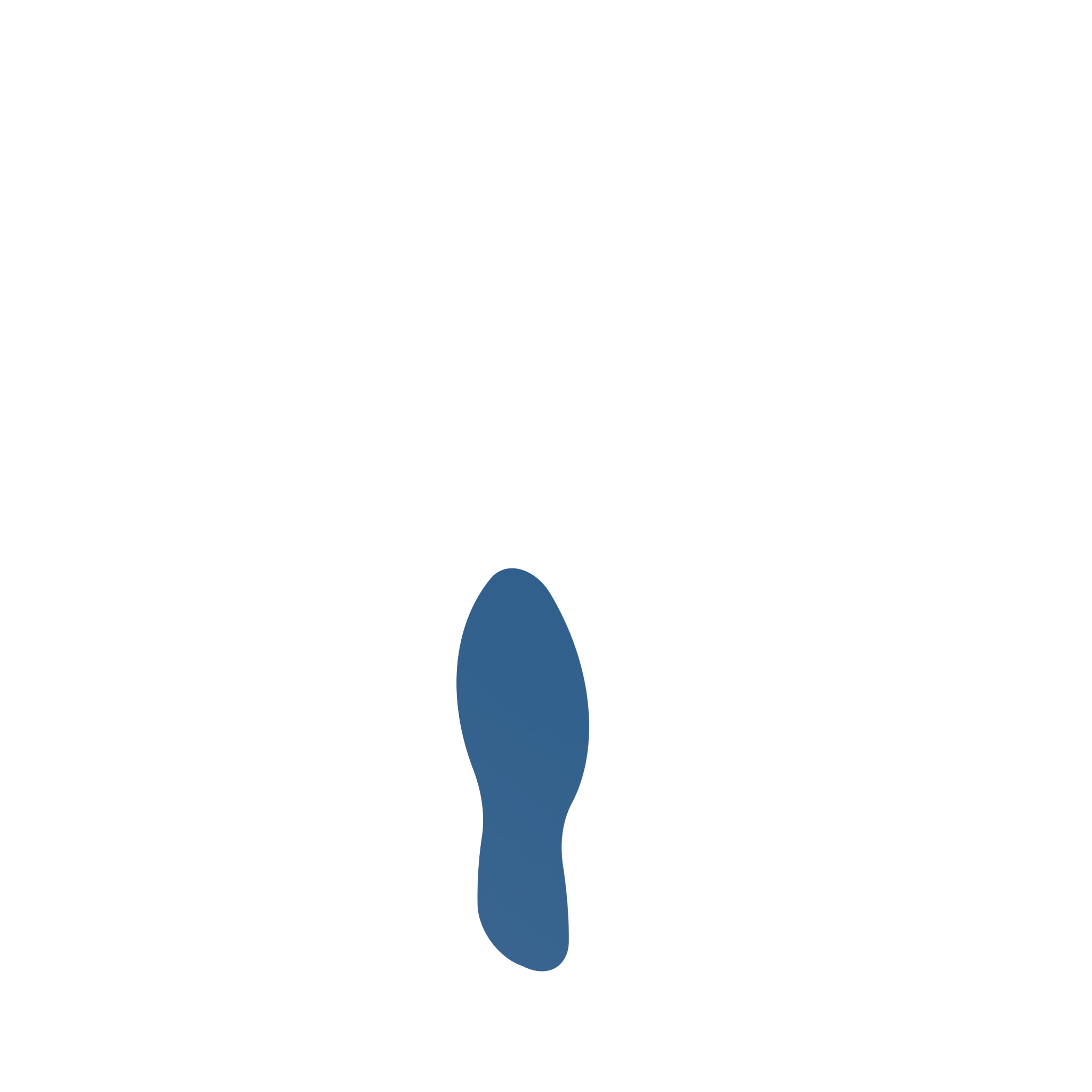 Floor Marking Foot Shape 90 0203HF09055 – product image