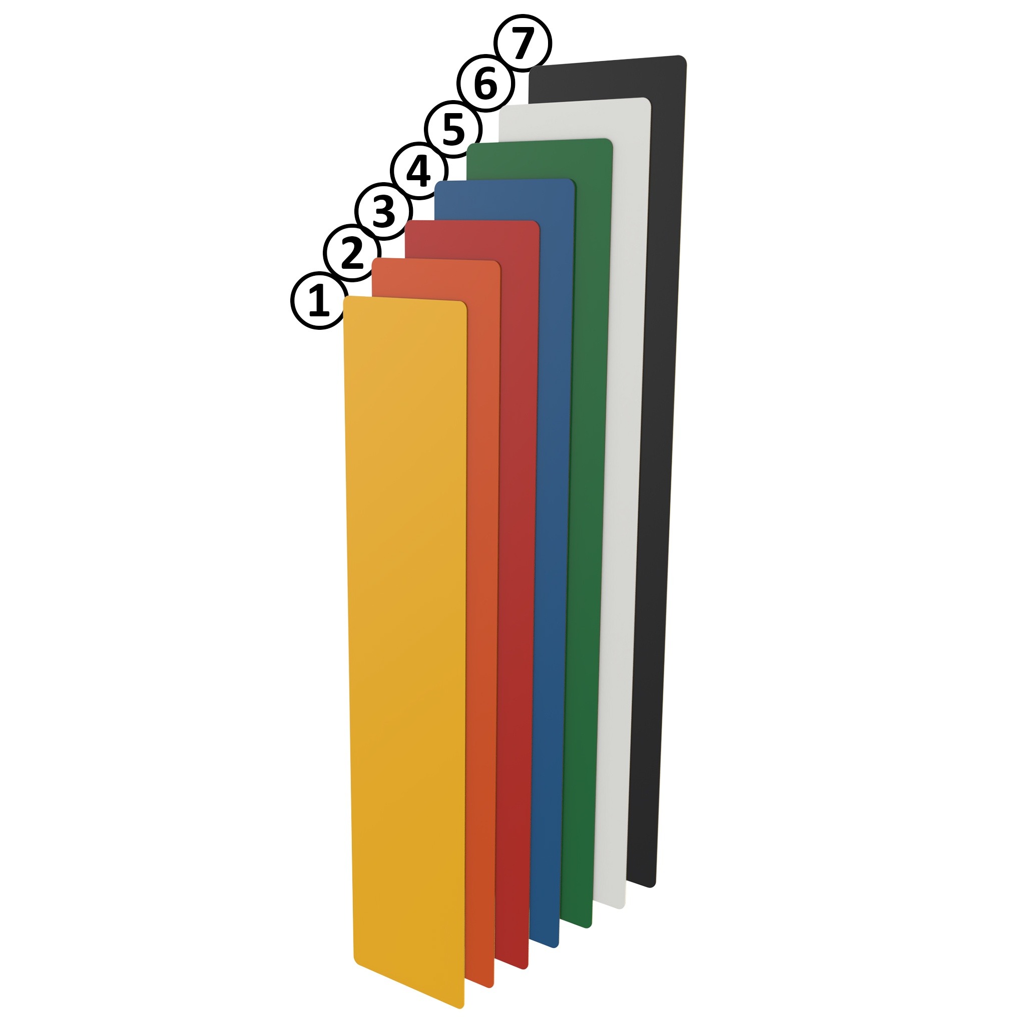 Bodenmarkierung I-Form 75