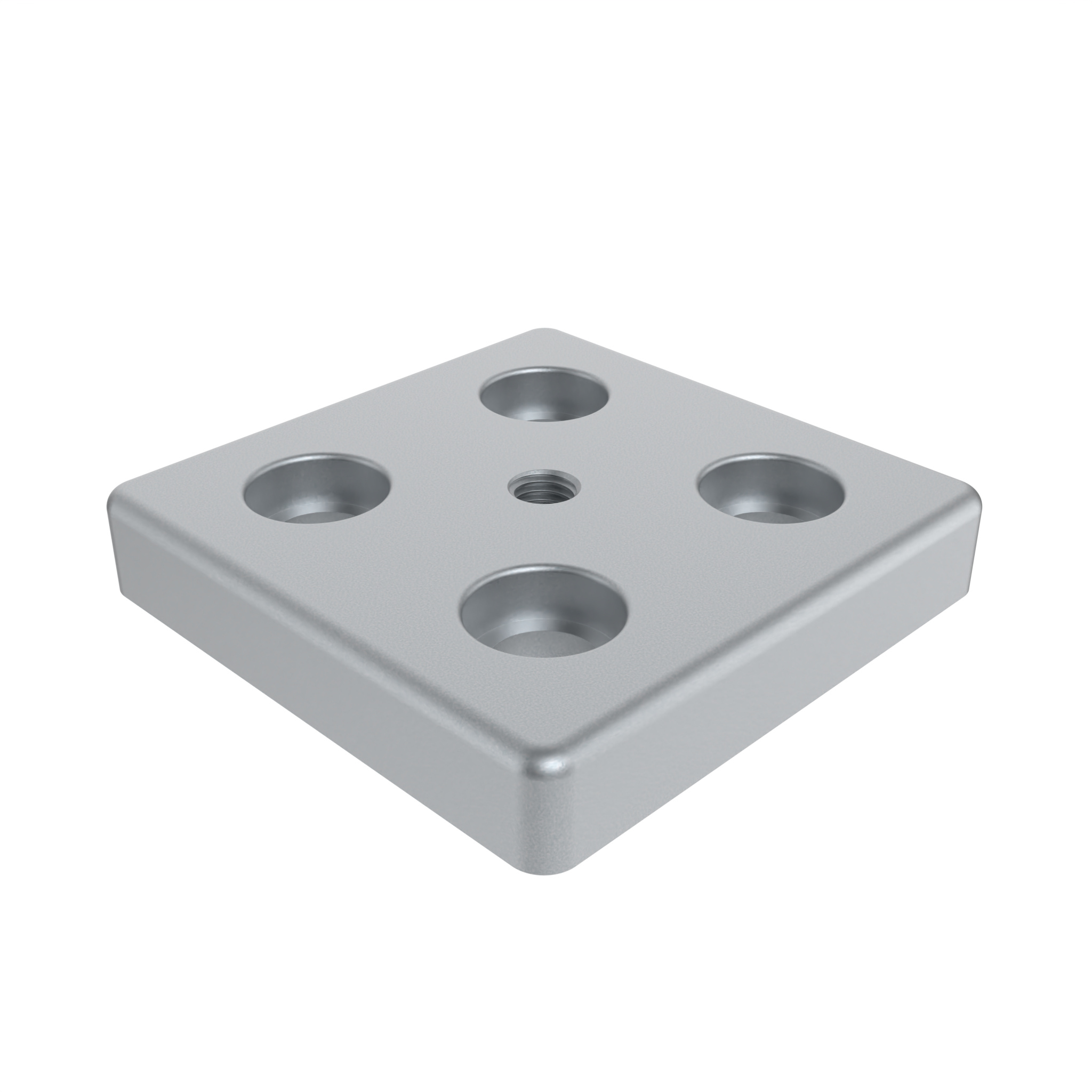 Placa de transporte y base ZN 90 x 90, sin recubrimiento 093T90901012R – imagen del producto