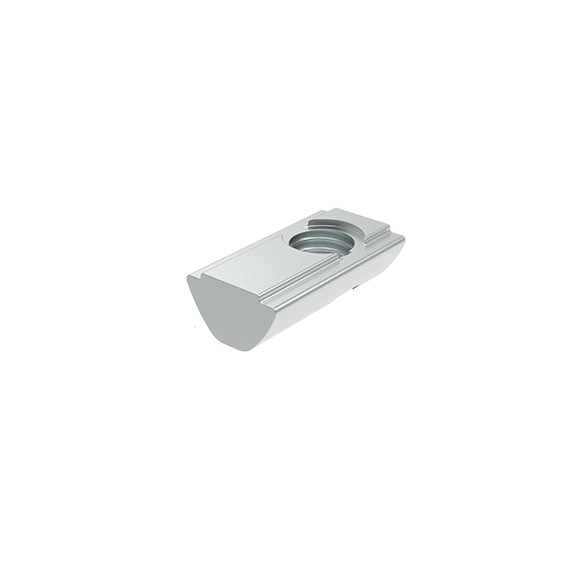 Roll-in T-slot Nut 12.0 x 7.2 mm with Spring Loaded Ball