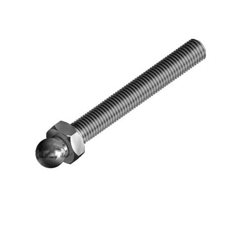 Threaded Rod for Swivel Feet, Ball Joint 10