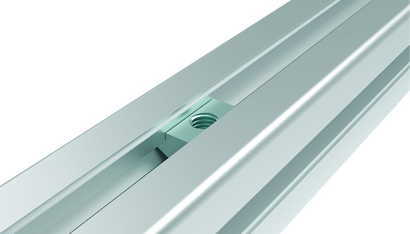 Ecrou de rainure en T 18,0 x 8,0 mm