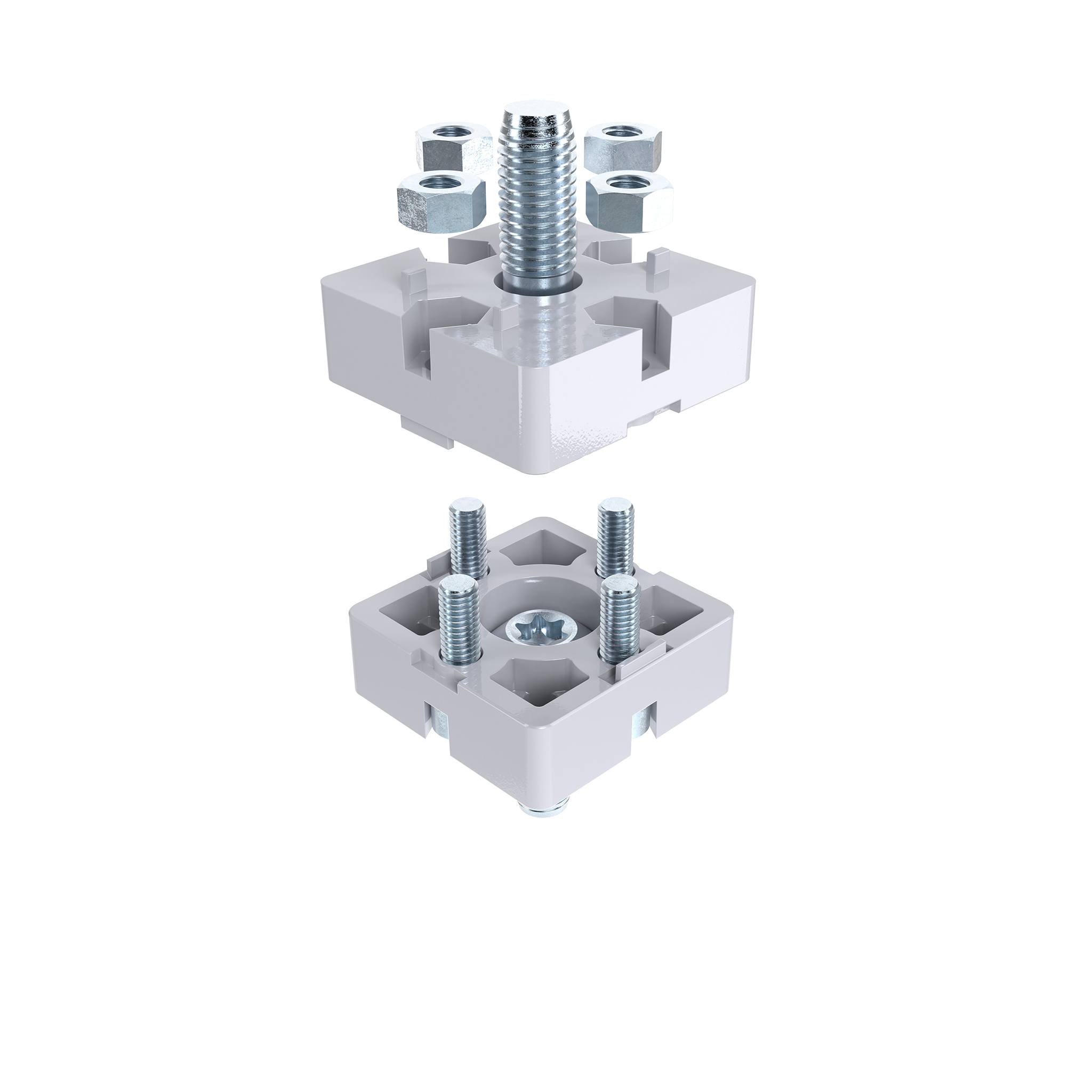 Plate Butt Connector B AL (Set) 099EA45451012AS02 – imagen del producto