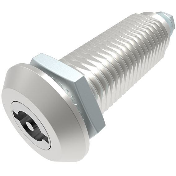 Extended Housing Quarter Turn Lock 22.5 / 60, ZN Chrome