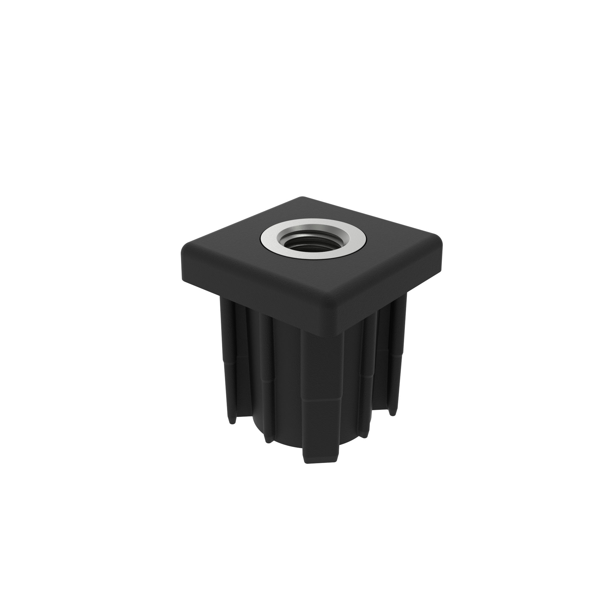 Casquillo roscado para tubo cuadrado 40 x 40 098V404014 – imagen del producto