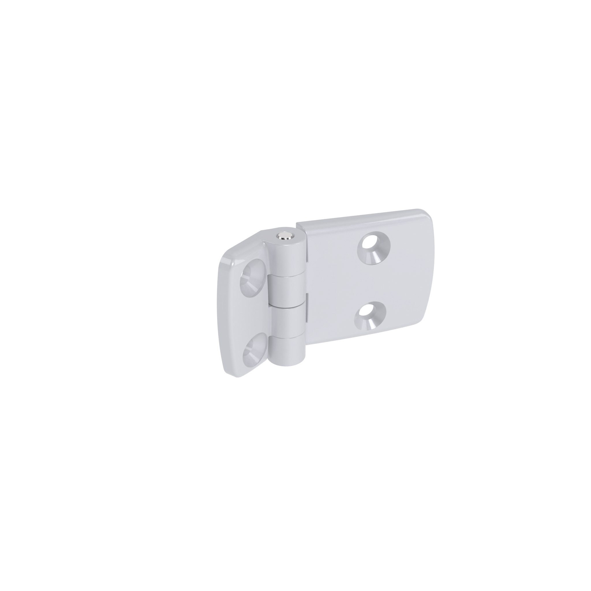 Aluminum Die-cast Combi Hinge 25, Non-detachable, Alu Color 095A2560F – product image