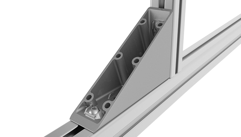 Alu Connection Angle 40 x 80 x 160 (Set)