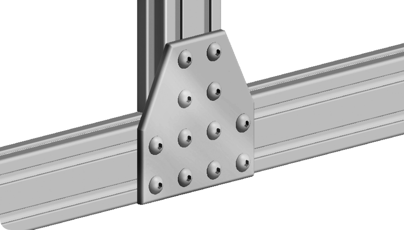 Aluminum, Connection Plates