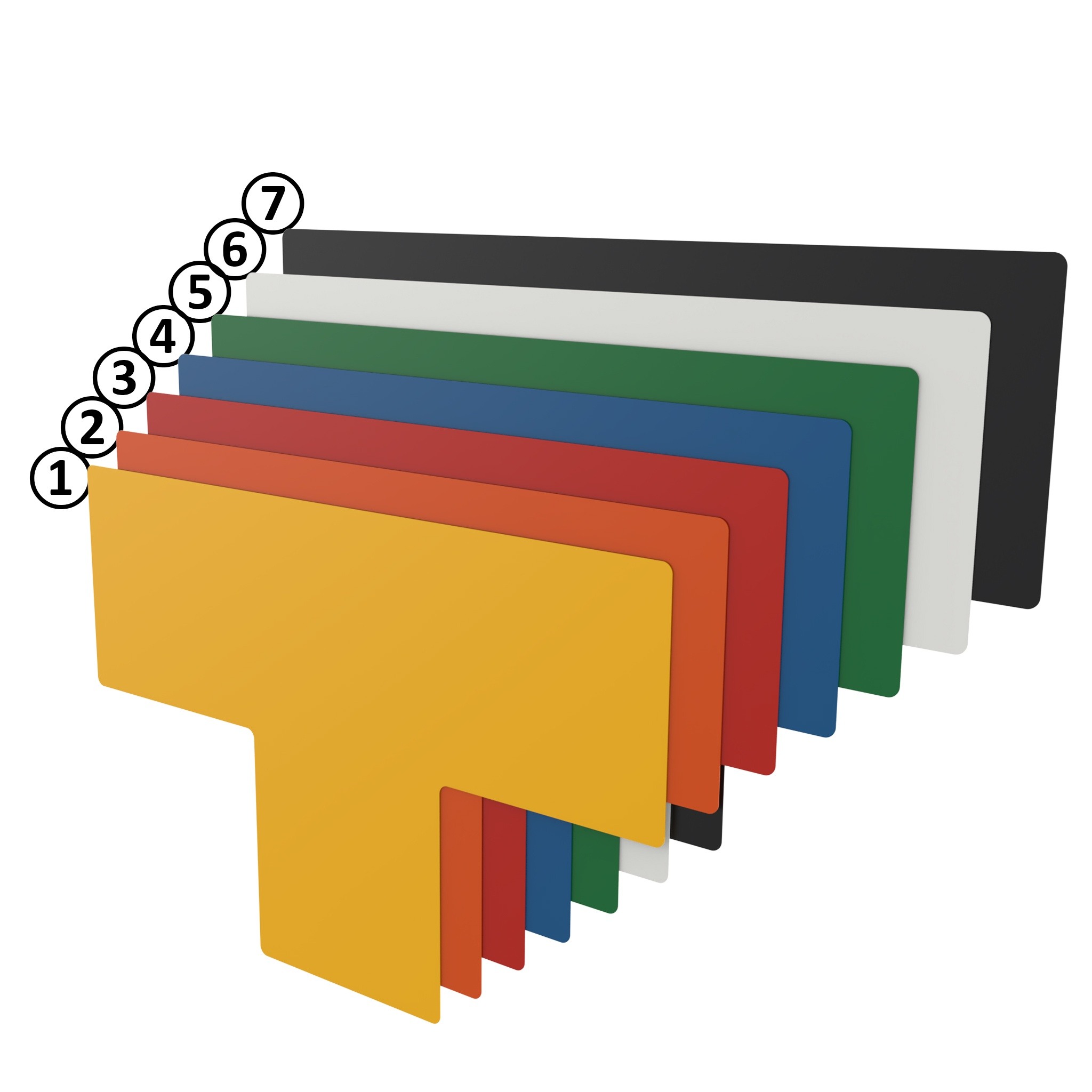 Marquage au sol symbole T 100