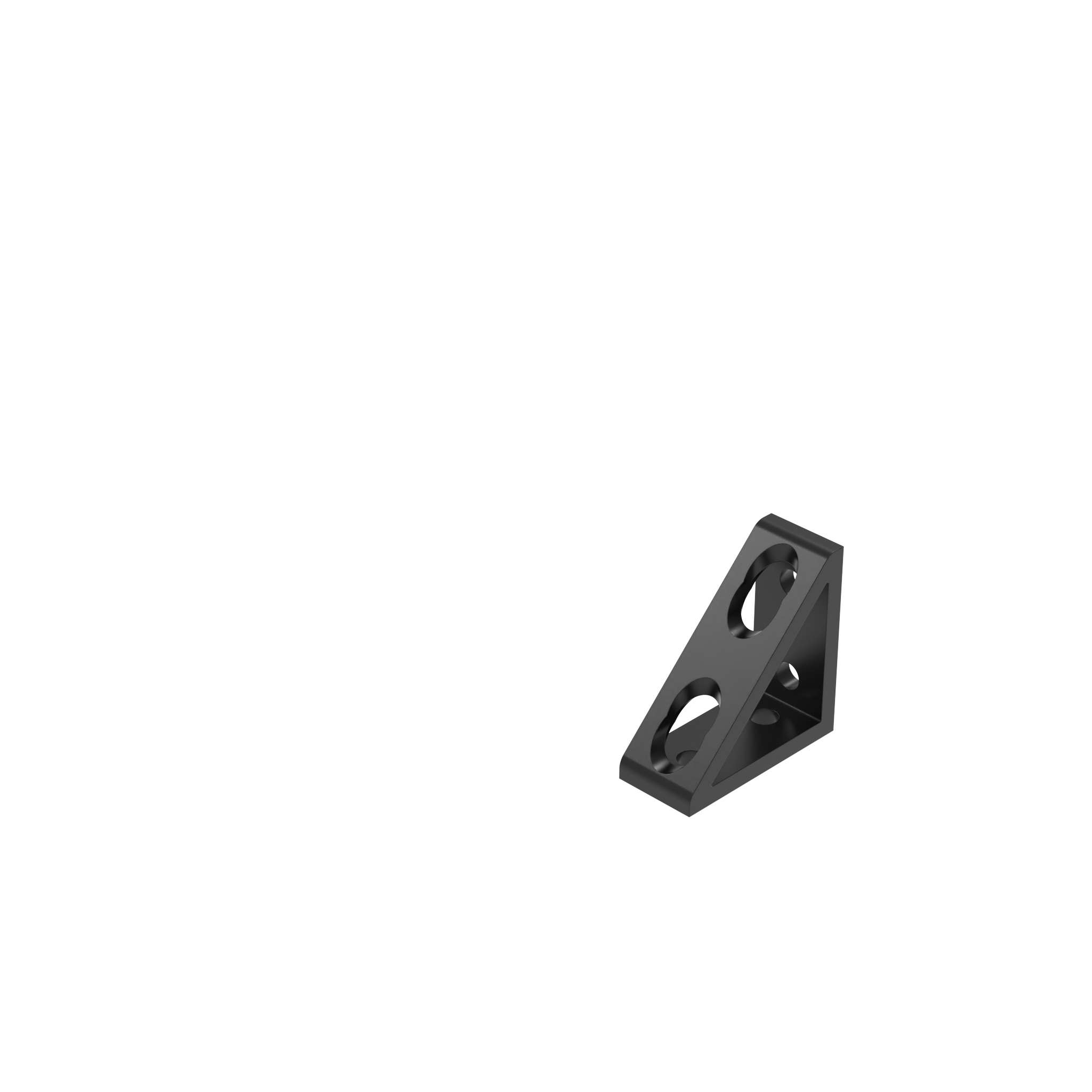 Knoten-Verbindungswinkel AL 4-Loch, 1 Nut 093W8103N06S – Produktabbildung