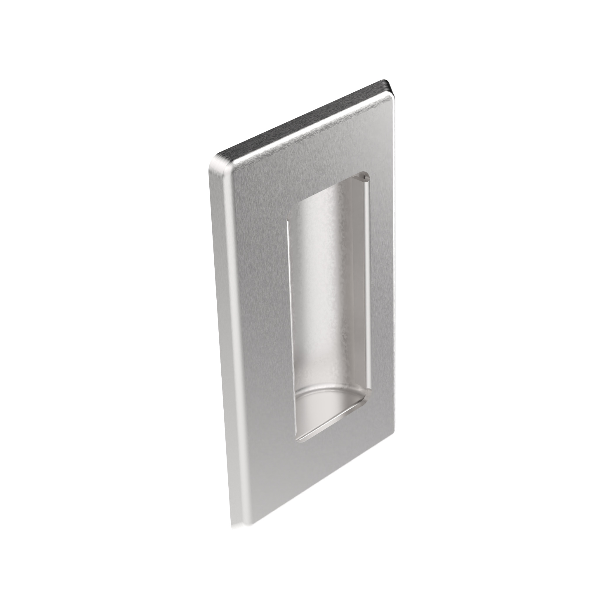 Flush Pocket Pull Handle SS 110 x 64