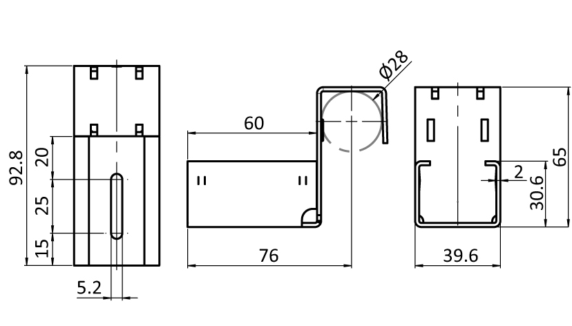 Holding Bracket XST D28