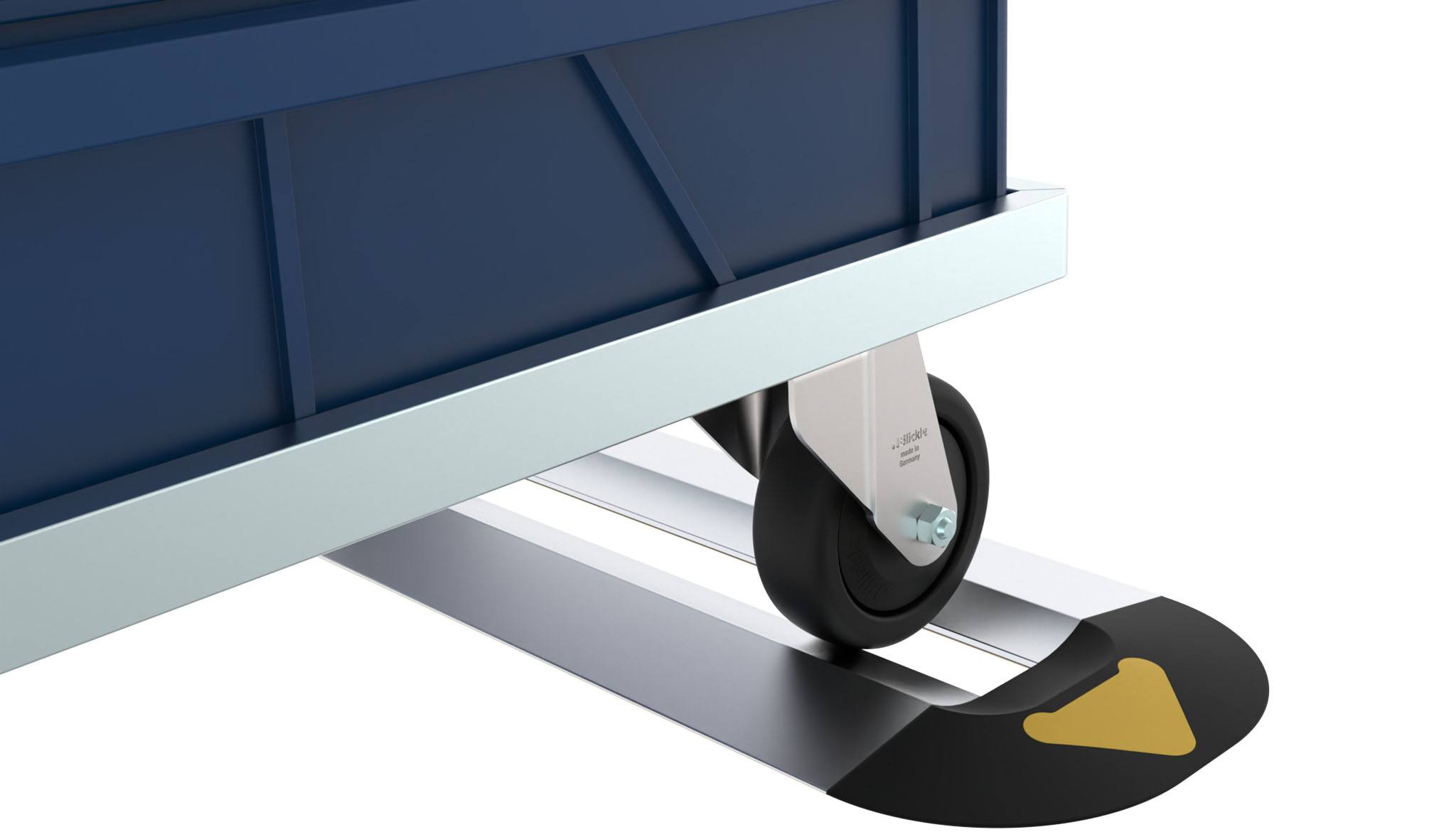End Cap XL for Parking Rail High - High (Set)