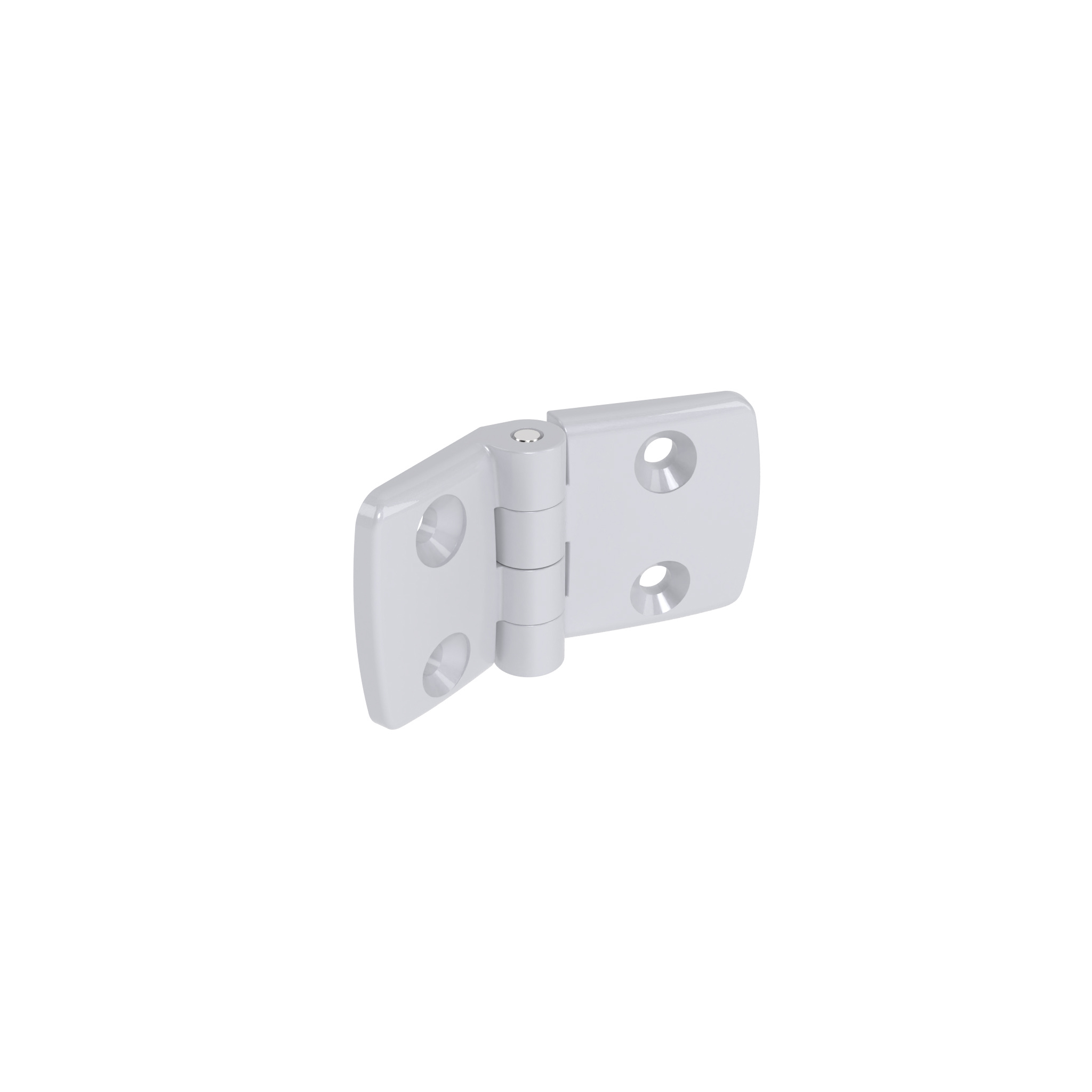 Aluminum Die-cast Combi Hinge 40, Non-detachable, Alu Color 095A4050F – product image