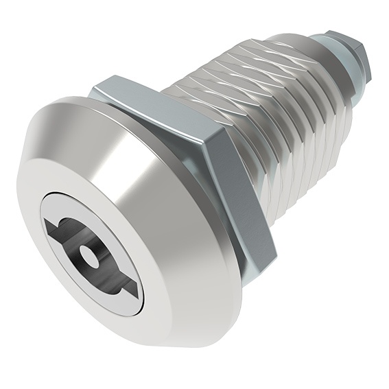 Extended Housing Quarter Turn Lock 22.5 / 36, ZN Chrome – image du produit